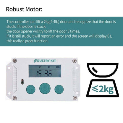Poultry Kit Door Opener - Chartley Chucks