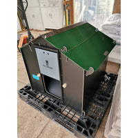 Easicoop Eco HPL chicken coop 6 bird birds (Black - 2025 model)