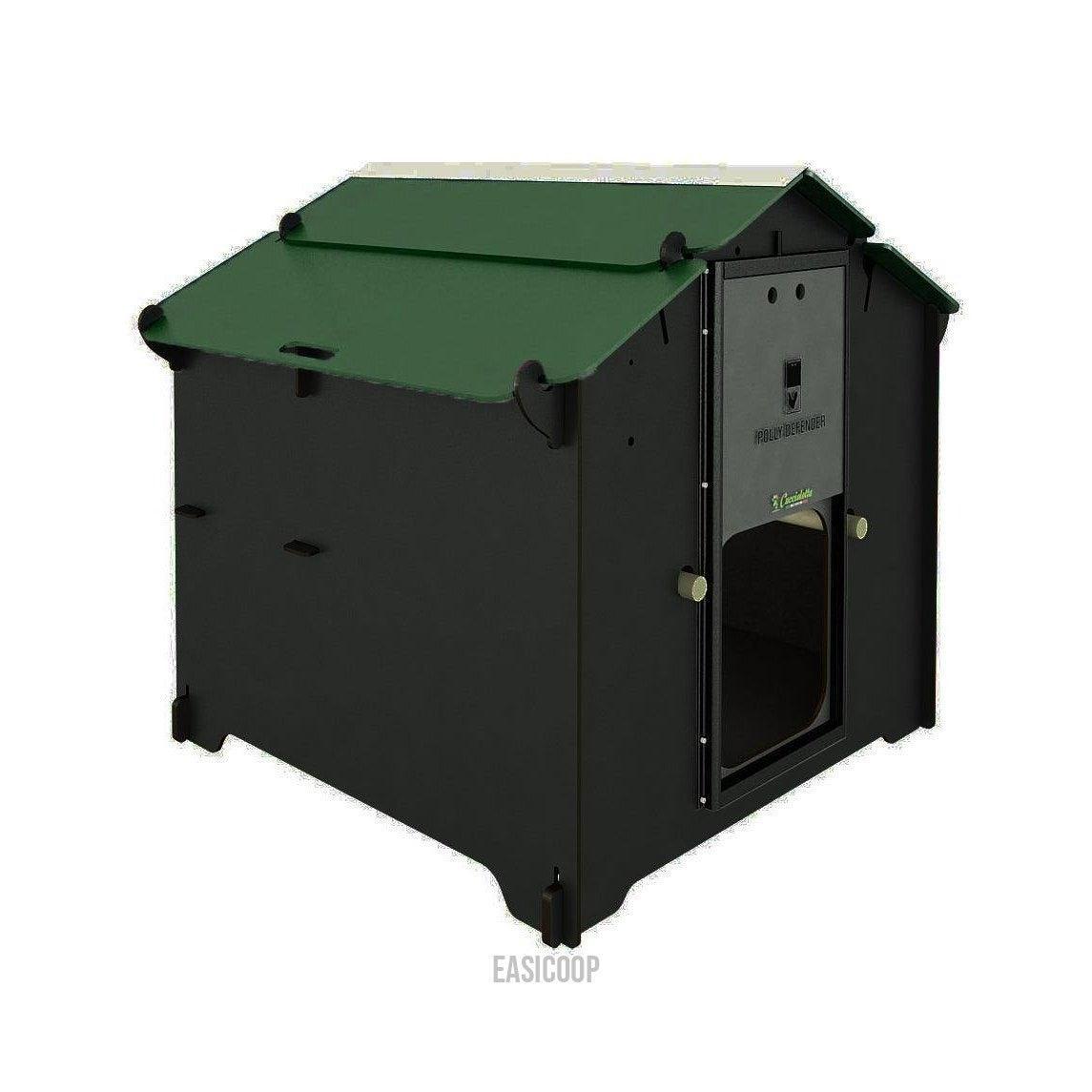 Easicoop Eco HPL chicken coop 6 bird birds (Black)