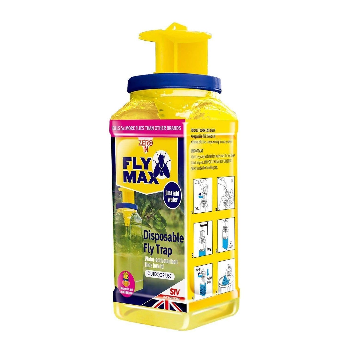 Fly Max - disposable fly trap - Chartley Chucks